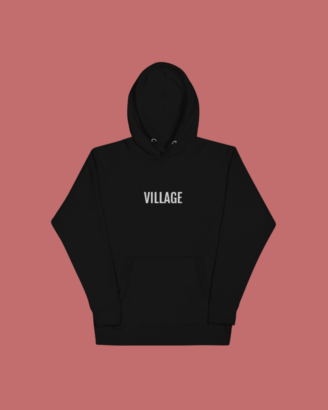 ‘Village is Soul’ Black Hoodie